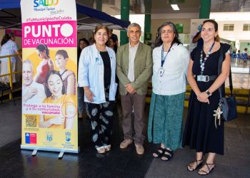 Autoridades refuerzan la vacunación en la comuna de Iquique