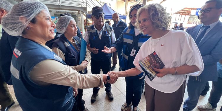Delegada Presidencial y seremi de Salud en Caleta Riquelme: Autoridades llaman a la población a comprar pescados y mariscos solo en locales autorizados