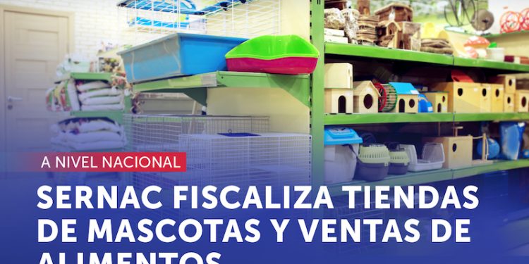 SERNAC fiscaliza tiendas de mascotas y ventas de alimentos a lo largo del país