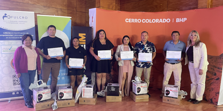 Cerro Colorado | BHP impulsa capacitación y certificación para 42 personas de la región