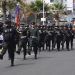 Escuadra de Gendarmería en desfile por 99 aniversario de Carabineros