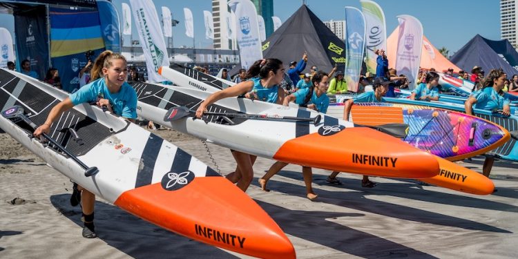Iquique celebró primera fecha del Segundo Circuito Nacional de Stand Up Paddle