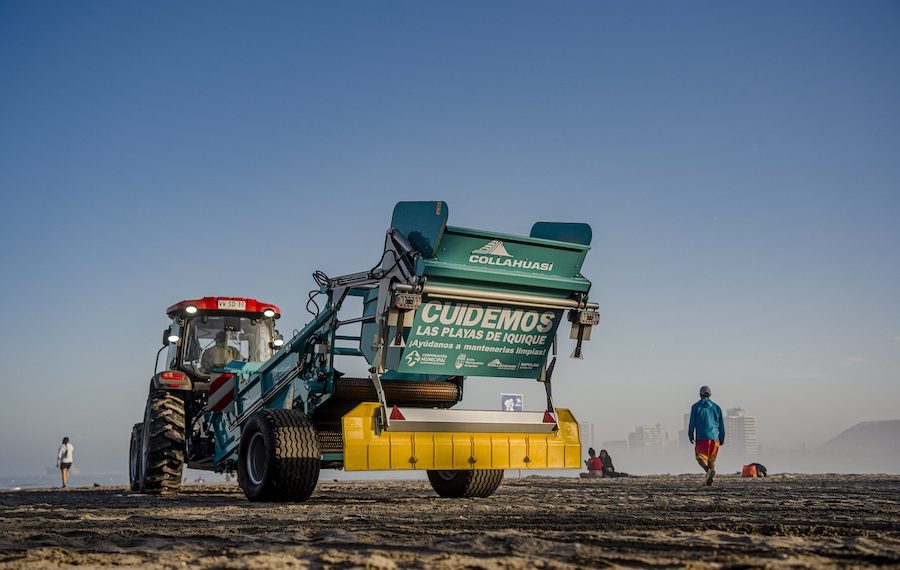 Collahuasi incorpora mayor innovación al cuidado del borde costero urbano de Iquique