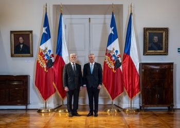 El Presidente José Antonio Kast recibió en visita oficial al Presidente de República Checa, Petr Pavel