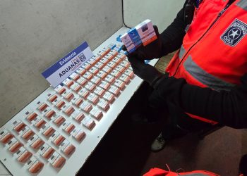 Aduanas interceptó peligroso contrabando de esteroides