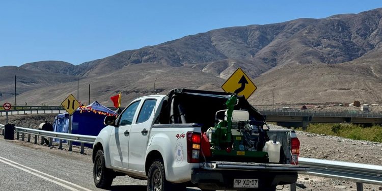 SEREMI de Salud realizó desinsectaciones en Tarapacá previo a la Fiesta de la Reliquia de San Lorenzo