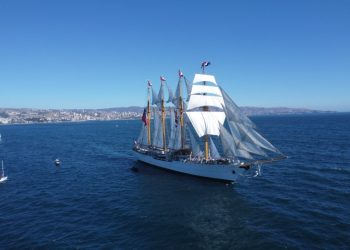 Buque Escuela “Esmeralda” inicia su 70° Crucero de Instrucción