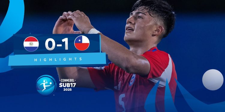 Chile Sub 17 ganó 1-0 a Paraguay con opciones de ir al Mundial