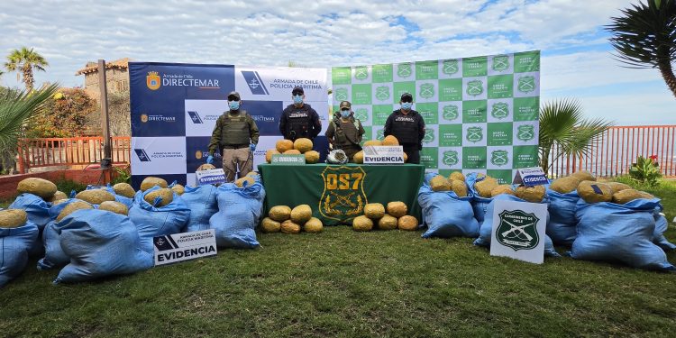 Carabineros del OS7 Iquique desbarató banda que trasladaba drogas hacia Puerto Montt