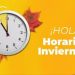 Comenzó el horario de invierno en Chile