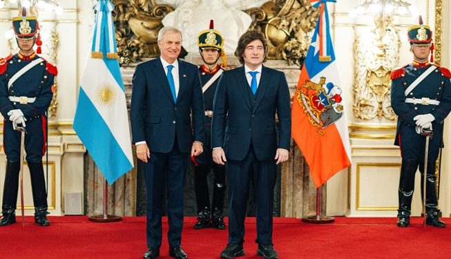 Presidente Kast tras reunión con Presidente Milei: «Este es un momento histórico para lograr una mayor integración entre ambas naciones»