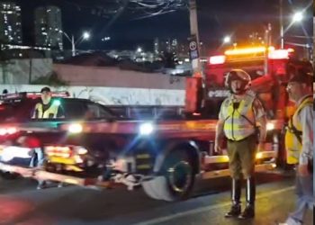 Cuatro vehículos fueron retirados durante operativo conjunto de fiscalización vehicular