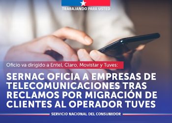 Sernac oficia a empresas de telecomunicaciones tras reclamos por migración de clientes al operador Tuves