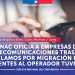 Sernac oficia a empresas de telecomunicaciones tras reclamos por migración de clientes al operador Tuves