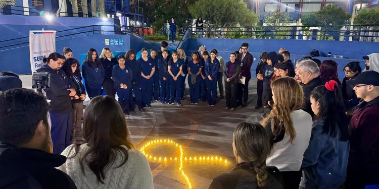 Tarapacá conmemoró a fallecidos por VIH/Sida en Candlelight 2026