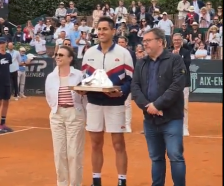 Alejandro Tabilo se corona campeón en Francia y roza el Top 30