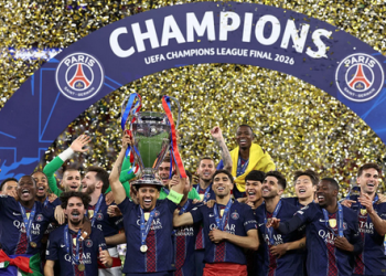 PSG celebra su segundo título de Champions League / Luis Enrique consigue su tercera «orejona» como DT