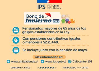 IPS Tarapacá inicia el pago del Bono de Invierno 2026