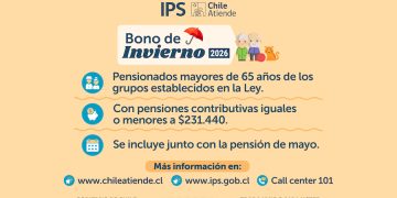 IPS Tarapacá inicia el pago del Bono de Invierno 2026