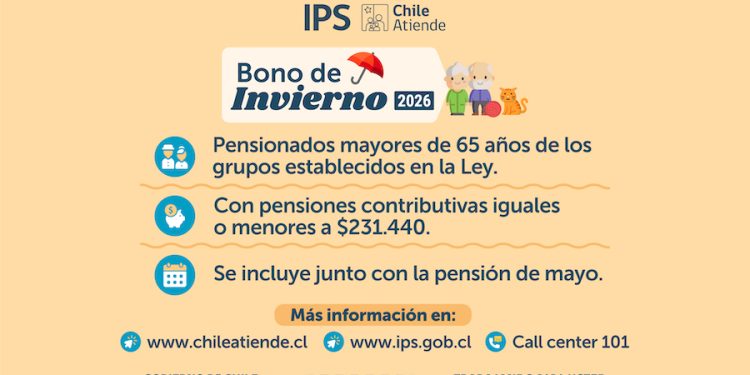 IPS Tarapacá inicia el pago del Bono de Invierno 2026