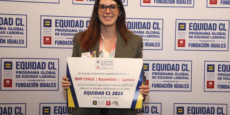 BHP se consolida como líder en inclusión LGBTI+ con máxima distinción de Equidad CL por tercer año consecutivo