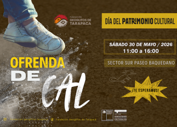 Con intervención urbana en Iquique buscan reflexionar sobre el vínculo entre comunidad y territorio en el Día del Patrimonio Cultural