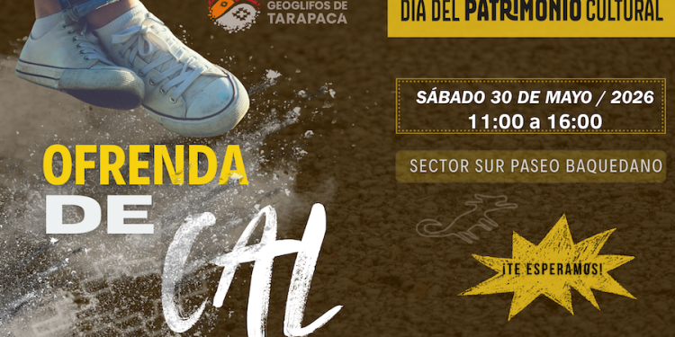 Con intervención urbana en Iquique buscan reflexionar sobre el vínculo entre comunidad y territorio en el Día del Patrimonio Cultural