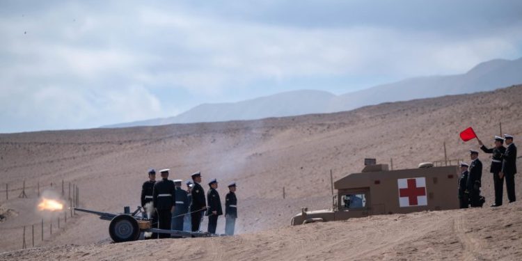 Cuarta Zona Naval conmemoró un nuevo aniversario del Combate Naval de Punta Gruesa