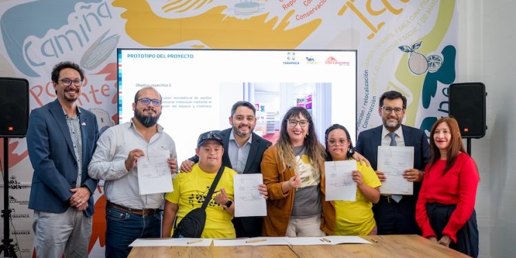 Comienza implementación de primera tienda inclusiva atendida por personas con diversidad funcional en Iquique