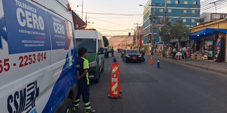 SENDA Tarapacá refuerza controles preventivos de Tolerancia Cero durante interferiado del 21 de Mayo