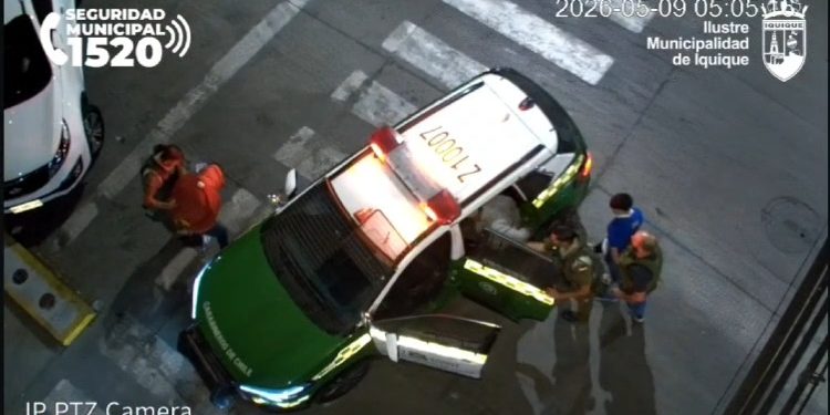 Rápida acción de Carabineros permitió la detención de tres ladrones por robo a local comercial de Iquique
