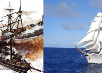 De la nave de Prat al actual Buque Escuela: La evolución de la Esmeralda en tamaño, tecnología y velocidad