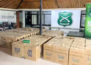 Carabineros decomisa millonario cargamento de cigarrillos de contrabando en Tarapacá
