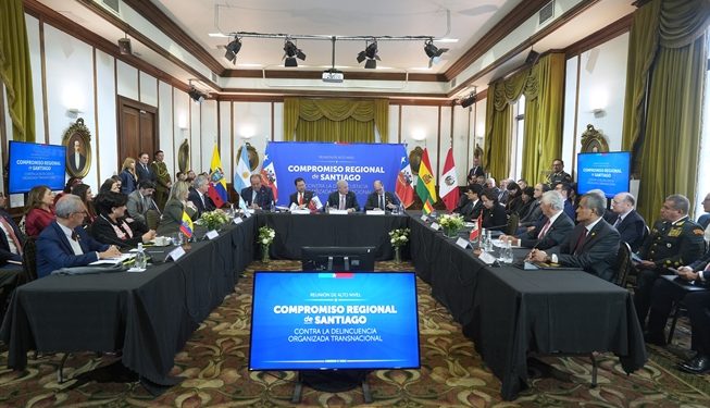 Presidente Kast en reunión internacional de alto nivel: «Nos cansamos de ver cómo el crimen organizado mata a nuestros jóvenes»