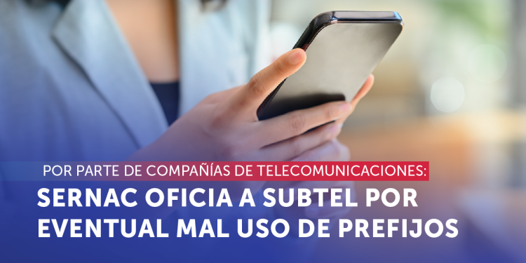 Sernac oficia a Subtel por eventual mal uso de prefijos por parte de compañías de telecomunicaciones