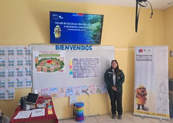 Estrella del Sur de Pozo Almonte certificada en programa Escuelas Preparadas para prevenir incendios forestales