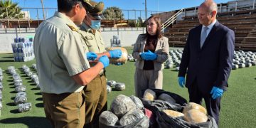 Estrategia de vigilancia en rutas secundarias de Antofagasta permitió incautar 1.681 kilos de marihuana