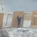 Detenido por robar planchas de cierre perimetral en terreno municipal