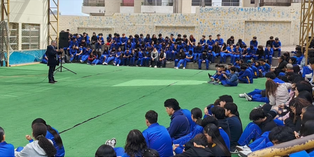 Fiscal dictó charla a estudiantes del Colegio Manuel Castro Ramos