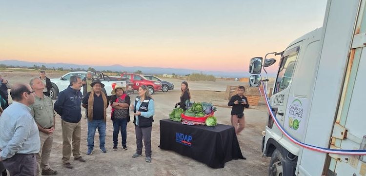 Empresa asociativa campesina de Huara recibe camión frigorífico con apoyo de INDAP