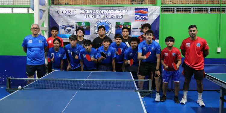 Formación, competencia y nuevos talentos: Proyectos fortalecieron el tenis de mesa en la región de Antofagasta