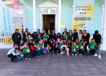 Niñas y niños de Fundación Integra descubren la ciencia y los sentidos en muestra interactiva del MIM