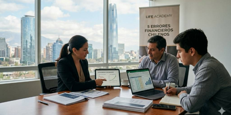 Los 5 errores financieros que más cometen los chilenos al comenzar a invertir y cómo evitarlos