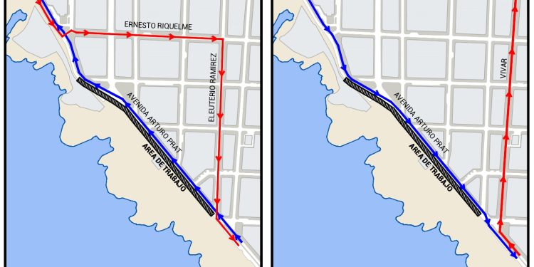 Cierre de la vía poniente de avenida Arturo Prat comenzará el 13 de julio de 2026