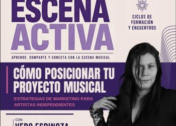 Verónica Espinoza llegará a Iquique con charla sobre marketing musical para artistas independientes