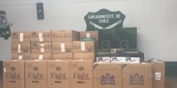 Carabineros detiene a conductor que transportaba cargamento de huevos, cigarrillos y queso ingresados de contrabando