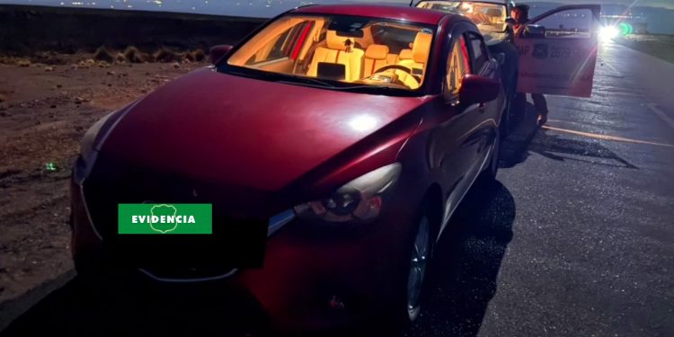 Vehículo con encargo por robo fue recuperado tras persecución en la Ruta A-65 área de Ujina
