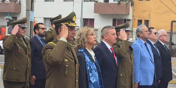 Un homenaje a sus mártires rindió Carabineros en la región de Tarapacá