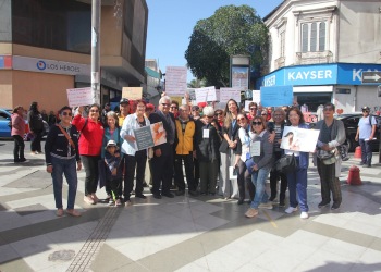 Adultos mayores marcharon por toma de conciencia del abuso y maltrato contra la vejez