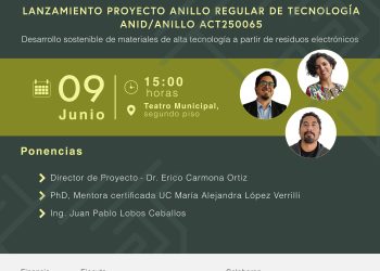 UNAP lanza proyecto ANID Anillos Regulares de Tecnología para transformar residuos electrónicos en materiales avanzados